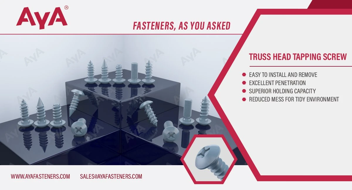 Truss Head Tapping Screw-ASME B 18.6.4-advanatage