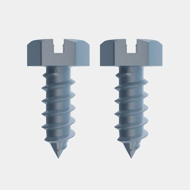 Slotted Hex Head Screws