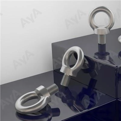 Langloze Steel Auge-screw
