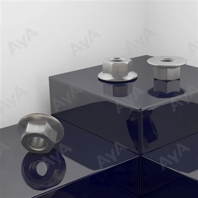 Langloze Steel Hex Vlante Nuts
